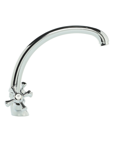 Смеситель для кухни двухвентильный Orange Classic Pro M72-002cr хром